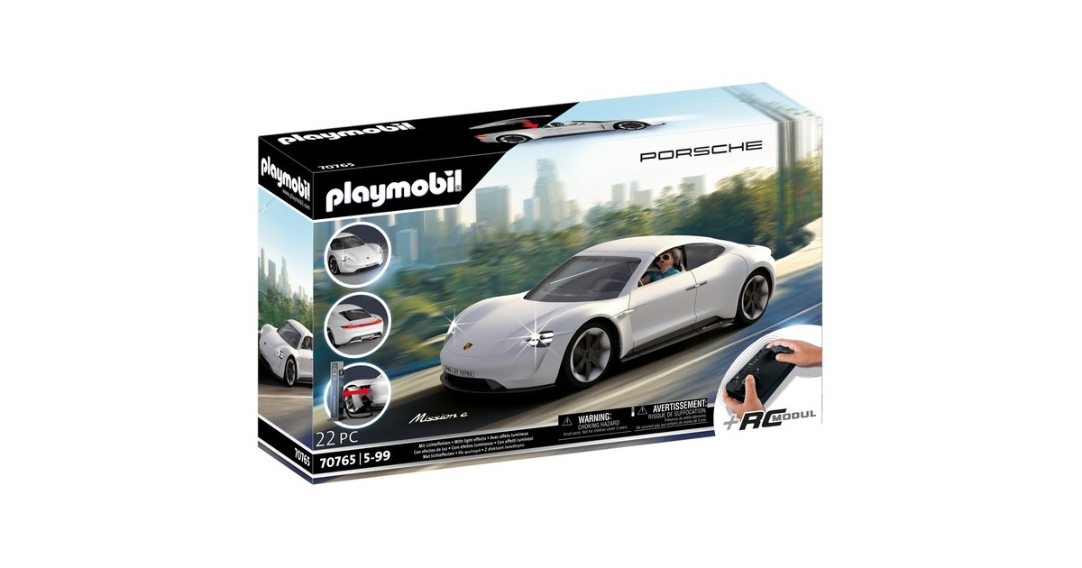 PLAYMOBIL 70765 Porsche Mission E Konstruktionsspielzeug