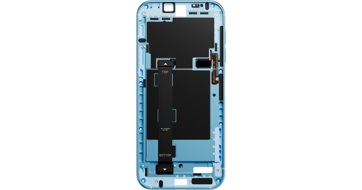 Fairphone 5 256GB, Handy Sky SIM Dual Android 13, Blue