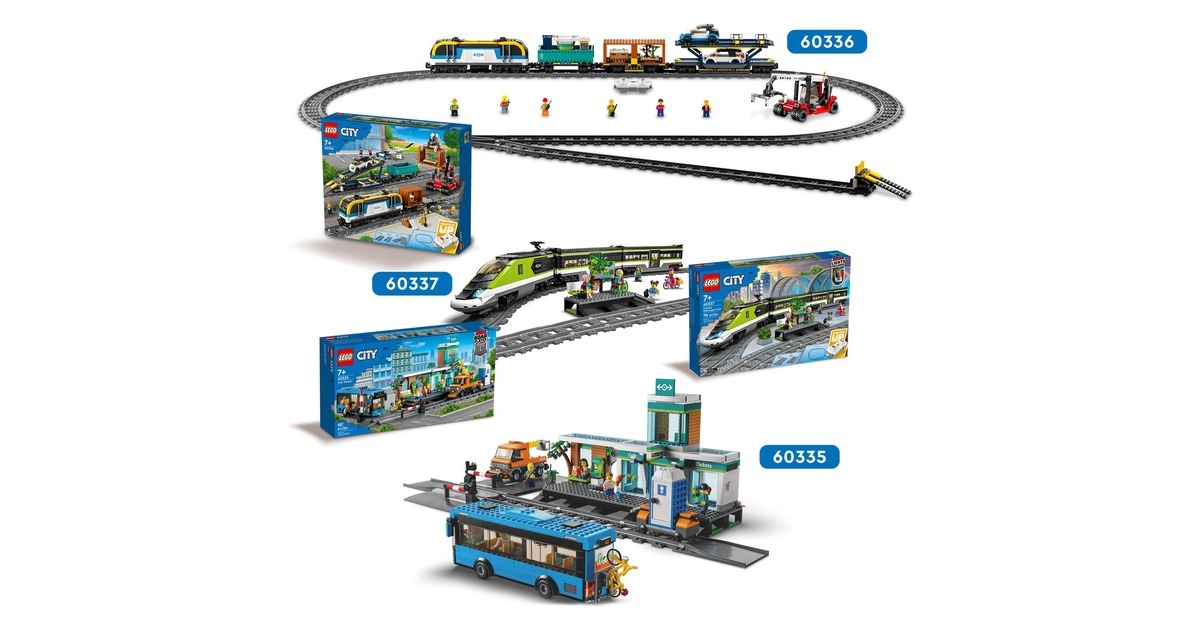 LEGO® City 60337 Personen-Schnellzug