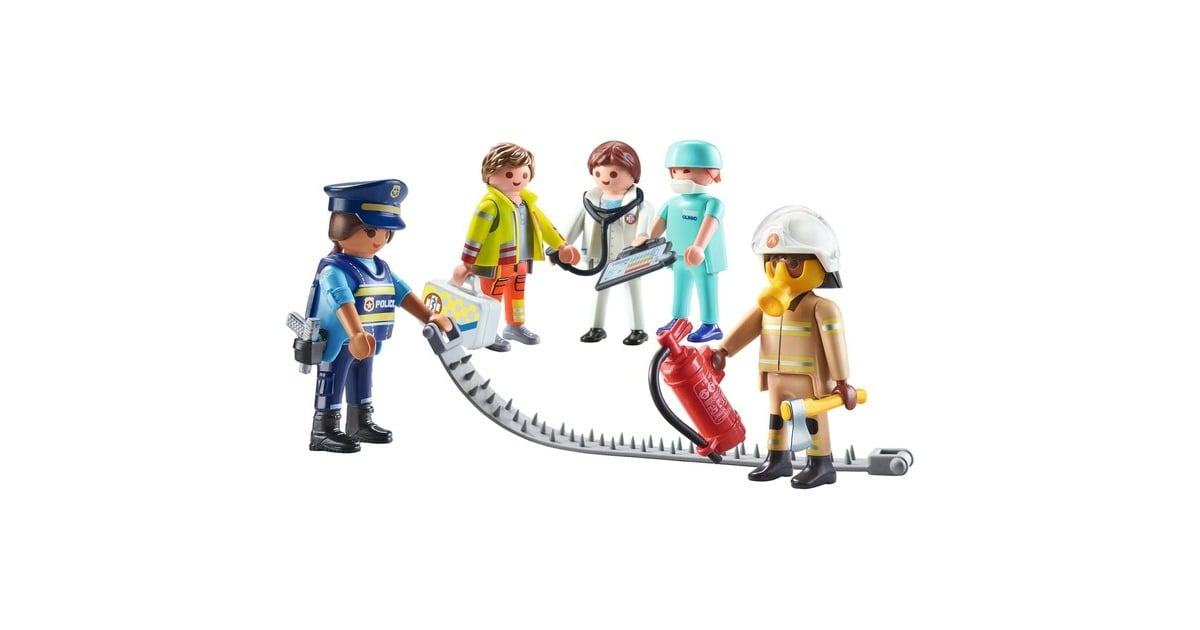 PLAYMOBIL 71400 My Figures Rescue Konstruktionsspielzeug