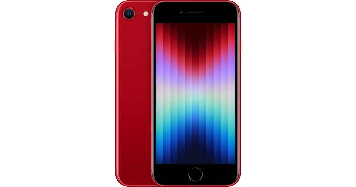Apple SE Product (2022) 256GB, iOS Red, iPhone Handy