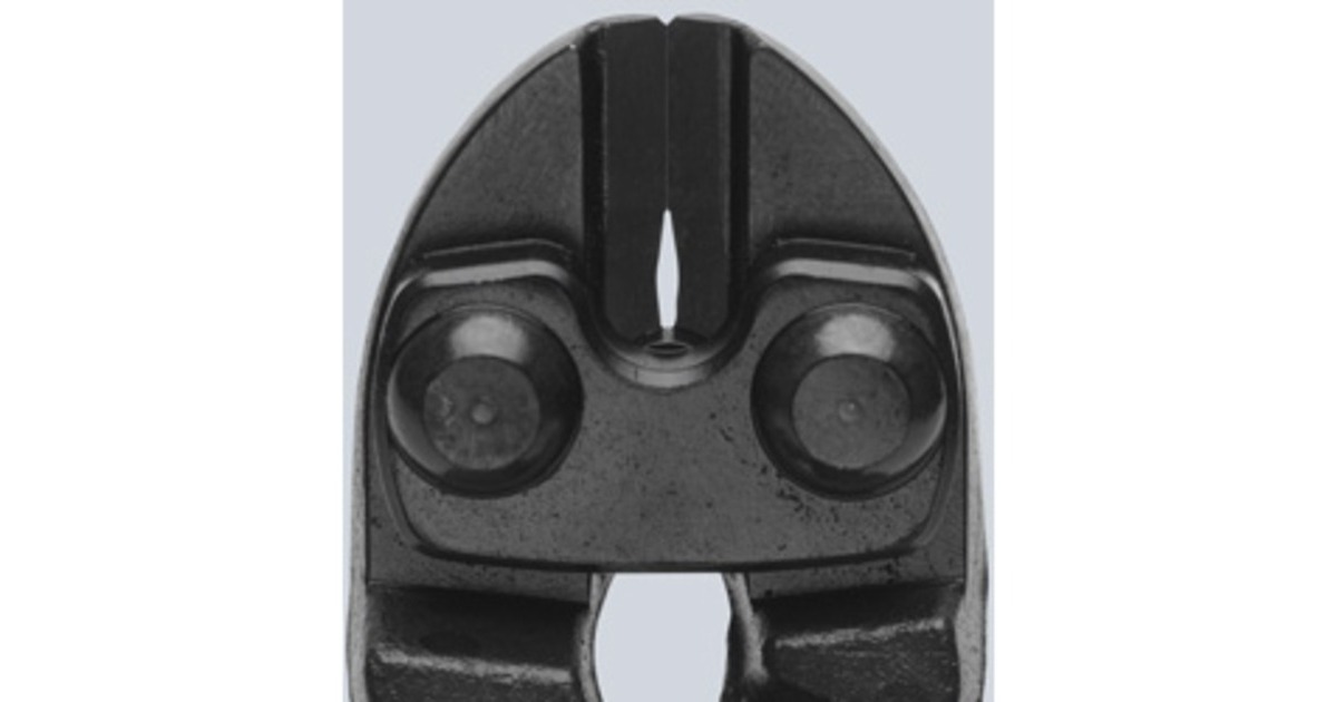 KNIPEX Kompakt-Bolzenschneider CoBolt 71 12 200 , Schneid-Zange mit  Öffnungsfeder und Verriegelung