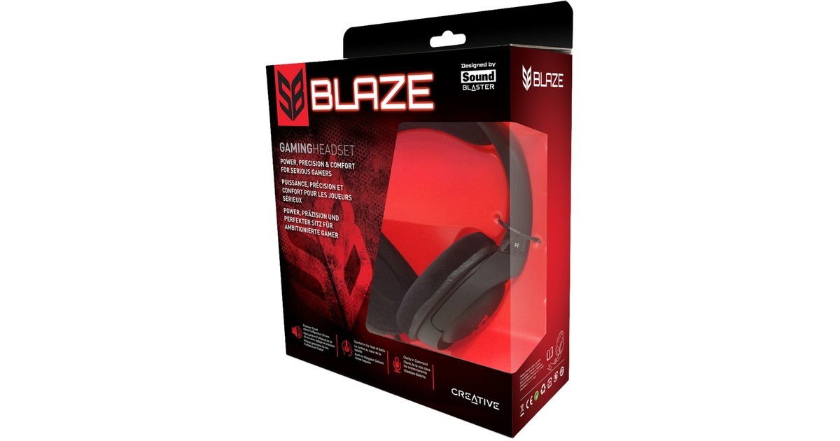 Creative sb blaze gaming headset hot sale