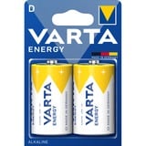 VARTA Energy, Batterie 2 Stück, D (Mono)