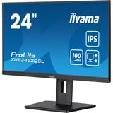 iiyama ProLite XUB2492QSU-B1, LED-Monitor 60.5 cm (23.8 Zoll), schwarz (matt), WQHD, IPS, AMD Free-Sync, 100Hz Panel