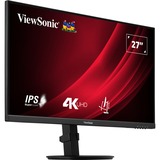 ViewSonic VG2708-4K, LED-Monitor 69 cm (27 Zoll), schwarz (matt), UltraHD/4K, IPS