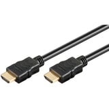 goobay High-Speed-HDMI Kabel mit Ethernet schwarz, 7,5 Meter