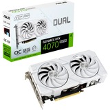 ASUS GeForce RTX 4070 SUPER DUAL EVO OC WHITE, Grafikkarte DLSS 3, 3x DisplayPort, 1x HDMI 2.1