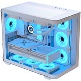 Aerocool P500C-G-WT-v1, Tower-Gehäuse weiß, Tempered Glass x 3