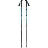 Black Diamond Trekkingstöcke Distance Carbon FLZ, Fitnessgerät anthrazit/blau, 1 Paar, 125-140 cm