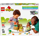 LEGO 10427 DUPLO Town Interaktive Abenteuer-Eisenbahn, Konstruktionsspielzeug 