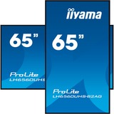 iiyama ProLite LH6560UHS-B2AG, Public Display schwarz (matt), UltraHD/4K, VA, Lautsprecher,