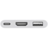 Apple USB Multiport-Adapter, USB-C > USB-A + USB-C + HDMI-Buchse weiß