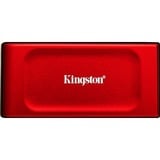 Kingston XS1000 Portable SSD 2 TB, Externe SSD rot/schwarz, USB-A 3.2 Gen 2