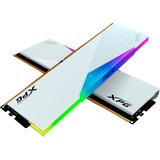 ADATA DIMM 48 GB DDR5-7200 (2x 24 GB) Dual-Kit, Arbeitsspeicher weiß, AX5U7200C3424G-DCLARWH, XPG Lancer RGB, INTEL XMP