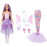 Mattel Barbie 3-in-1 Fantasy Puppe 