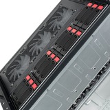 SilverStone SST-RM61-312, Rack-Gehäuse schwarz, 6 Höheneinheiten