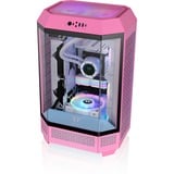 Thermaltake The Tower 300 Bubble Pink, Tower-Gehäuse pink, Tempered Glass