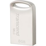 Transcend JFlash 720S 8GB, USB-Stick silber