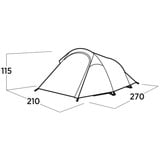 Easy Camp Tunnelzelt Reindal 3 olivgrün, Modell 2025