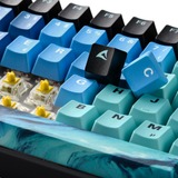 Sharkoon SKILLER SGK50 S3 Ultimate, Set türkis/blau, DE-Layout, Gateron G Pro 3.0 Yellow