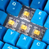 Sharkoon SKILLER SGK50 S3 Ultimate, Set türkis/blau, DE-Layout, Gateron G Pro 3.0 Yellow