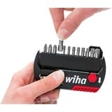 Wiha Bit-Satz FlipSelector Standard, TORX schwarz/rot, 15-teilig, mit Gürtelclip