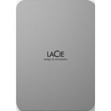 LaCie Mobile Drive Secure 2 TB, Externe Festplatte grau, USB-C 3.2 (5 Gbit/s)