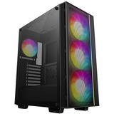 DeepCool MATREXX 55 Mesh V4 C , Tower-Gehäuse schwarz, Tempered Glass