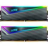 ADATA DIMM 32 GB DDR5-6400 (2x 16 GB) Dual-Kit, Arbeitsspeicher grau, AX5U6400C3216G-DCCARGY, XPG Caster RGB, INTEL XMP