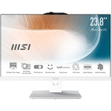 MSI Modern AM242P 12M-073DE, PC-System weiß, Windows 11 Pro 64-Bit