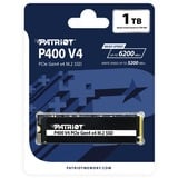 Patriot P400 V4 1 TB, SSD PCIe 4.0 x4, NVMe 2.0, M.2 2280