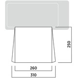 Easy Camp Busvordach Voss Canopy, Sonnensegel grau, Modell 2025