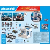 PLAYMOBIL 71602 Action Heroes Polizeistation, Konstruktionsspielzeug 