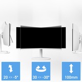 MSI Modern MD342CQPWDE, LED-Monitor 86.4 cm (34 Zoll), weiß, WQHD, VA, Curved, Adaptive-Sync, HDMI, Displayport, USB-C, 120Hz Panel