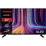 Telefunken QF32AN750S, LED-Fernseher 80 cm (32 Zoll), schwarz, FullHD, Triple Tuner, Mediaplayer, Smart-TV, Q-LED