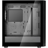 SilverStone FARA 514X, Tower-Gehäuse schwarz, Tempered Glass