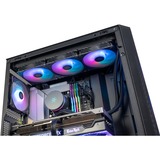 SilverStone FARA 514X, Tower-Gehäuse schwarz, Tempered Glass