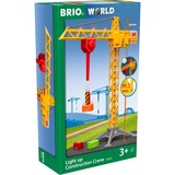 BRIO World Großer Baukran mit Licht, Bahn 