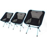 Helinox Camping-Stuhl Chair One XL, Black 10076R1 schwarz/blau