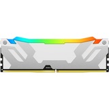 Kingston FURY DIMM 16 GB DDR5-6400  , Arbeitsspeicher weiß, KF564C32RWA-16, Renegade RGB, INTEL XMP