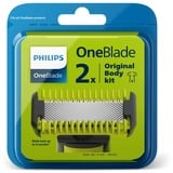 Philips Ersatzklinge OneBlade QP620/50 silber/hellgrün, 2 Stück