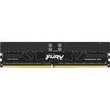 Kingston FURY DIMM 16 GB DDR5-4800  , Arbeitsspeicher schwarz, KF548R36RB-16, Renegade PRO, INTEL XMP