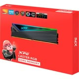 ADATA DIMM 64 GB DDR5-6400 (2x 32 GB) Dual-Kit, Arbeitsspeicher grau, AX5U6400C3232G-DCCARGY, XPG Caster RGB, INTEL XMP