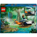 LEGO 60425 City Dschungelforscher-Wasserflugzeug, Konstruktionsspielzeug 