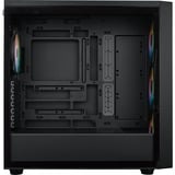 Cooler Master MasterBox 600, Tower-Gehäuse schwarz, Tempered Glass