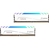 Mushkin DIMM 32 GB DDR5-6400 (2x 16 GB) Dual-Kit, Arbeitsspeicher weiß, MLB5C640BGGP16GX2, Redline Lumina White