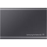 SAMSUNG Portable SSD T7 4 TB, Externe SSD grau, USB-C 3.2 Gen 2 (10 Gbit/s), extern