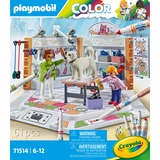 PLAYMOBIL 71514 Color Hundesalon, Konstruktionsspielzeug 