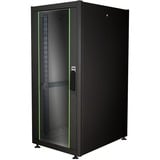 Digitus Netzwerkschrank Dynamic Basic Serie - 600x800 mm (BxT), IT-Schrank schwarz, 26 Höheneinheiten